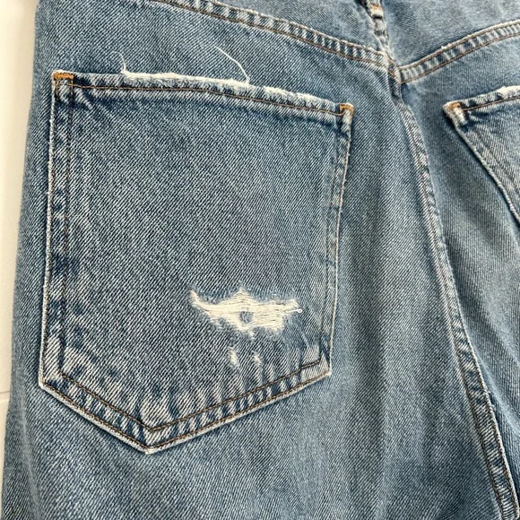 Agolde Feel Good High Waisted Button Fly Jeans Size 27 - Picture 8 of 15